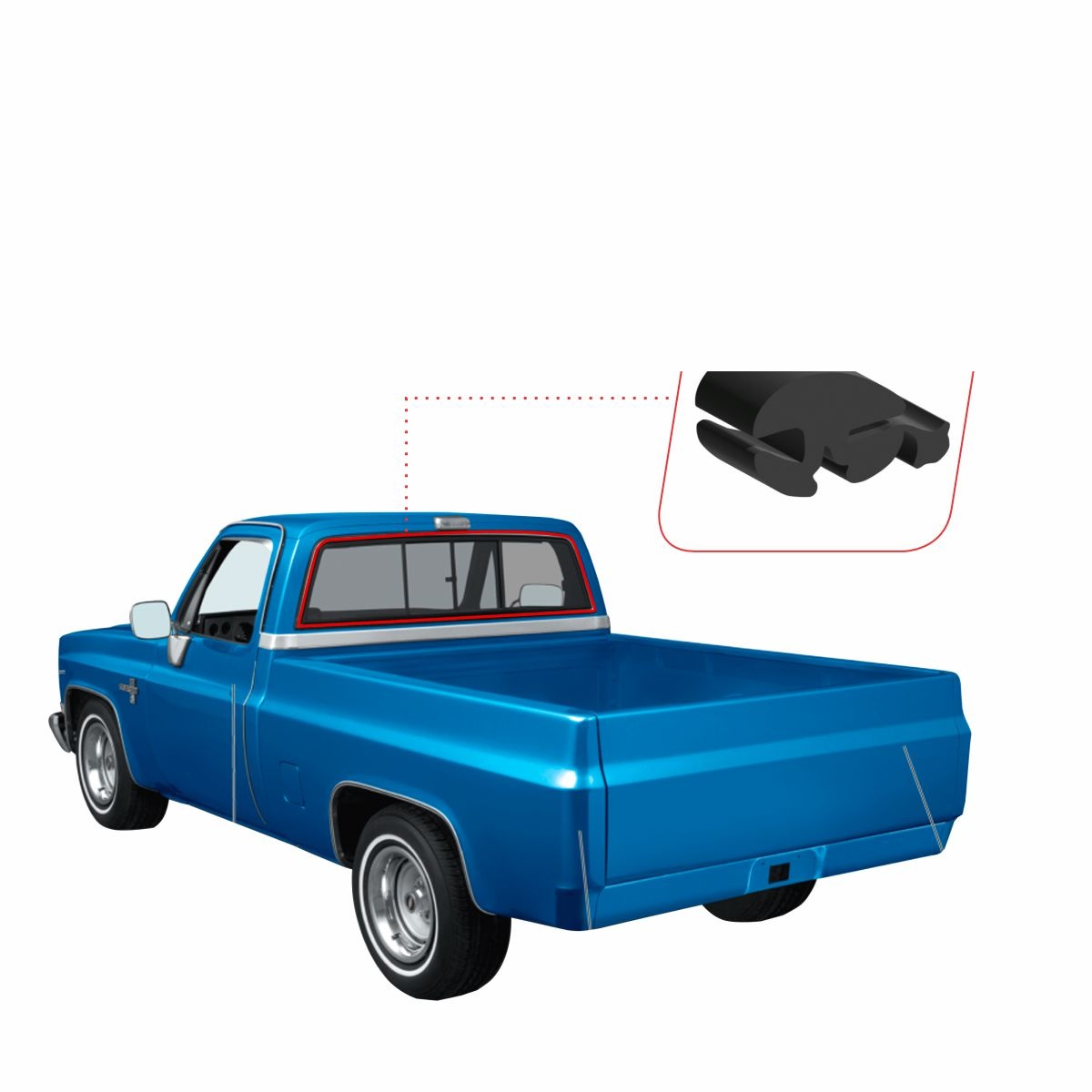 GUARNIÇÃO DO VIGIA PICK-UP A10/14 / C10/14 / D10/14  67/84