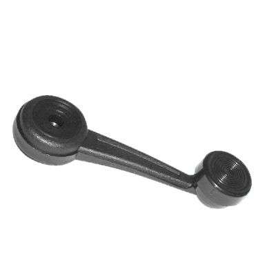 MANIVELA VIDRO PORTA (PRETA) CORCEL II/CAM/PICK-UP/D.REY 78