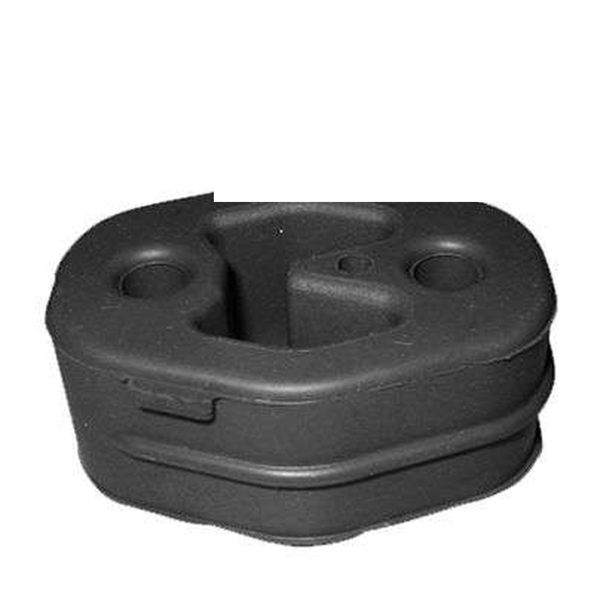 SUPORTE DO ESCAPAMENTO (PRETO) NOVO FIESTA 5 PTS 02/.. 4 PTS 04/...