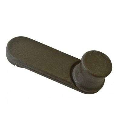 MANIVELA PORTA VIDRO (CINZA METAL)