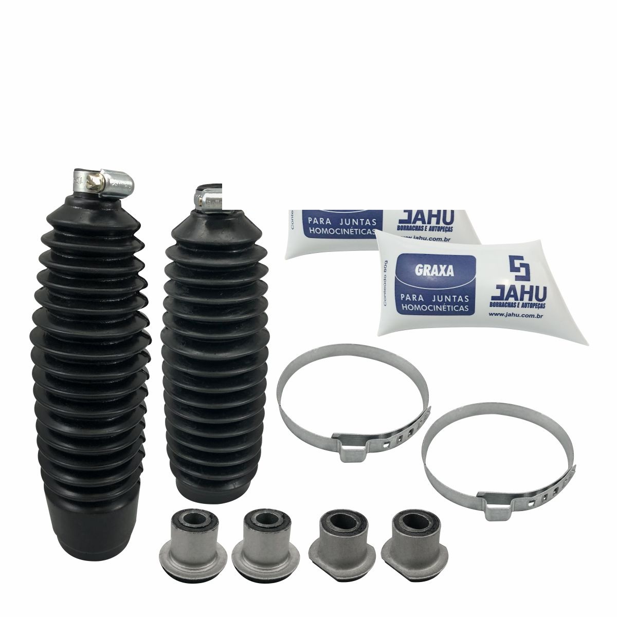 KIT CAIXA DE DIREÇÃO (BUCHAS/ GUARDA PÓ) HILUX PITBULL 12/... HILUX SW4 05/...