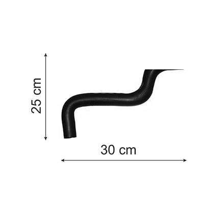 MANGUEIRA DO RADIADOR SUP. ORIG. IDEA/ PALIO/ WEEKEND/ SIENA/ STRADA FIRE 1.0/1.3/1.4 8V