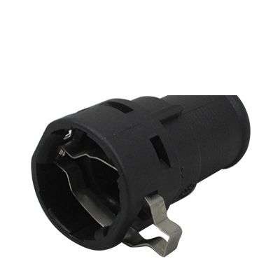 FLANGE DA MANGUEIRA DO AQUECEDOR (PLÁSTICO) (RETO) DOBLO/IDEA/LINEA/PUNTO 1.3 16V MPI FIRE GAS. 02/06