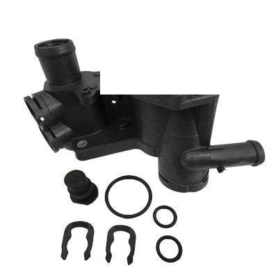 FLANGE DA VÁLVULA TERMOSTÁTICA (PLÁSTICO) GOL/PTI/SAV 96/.. GOLF/A3/A4/POLO/CLASSI