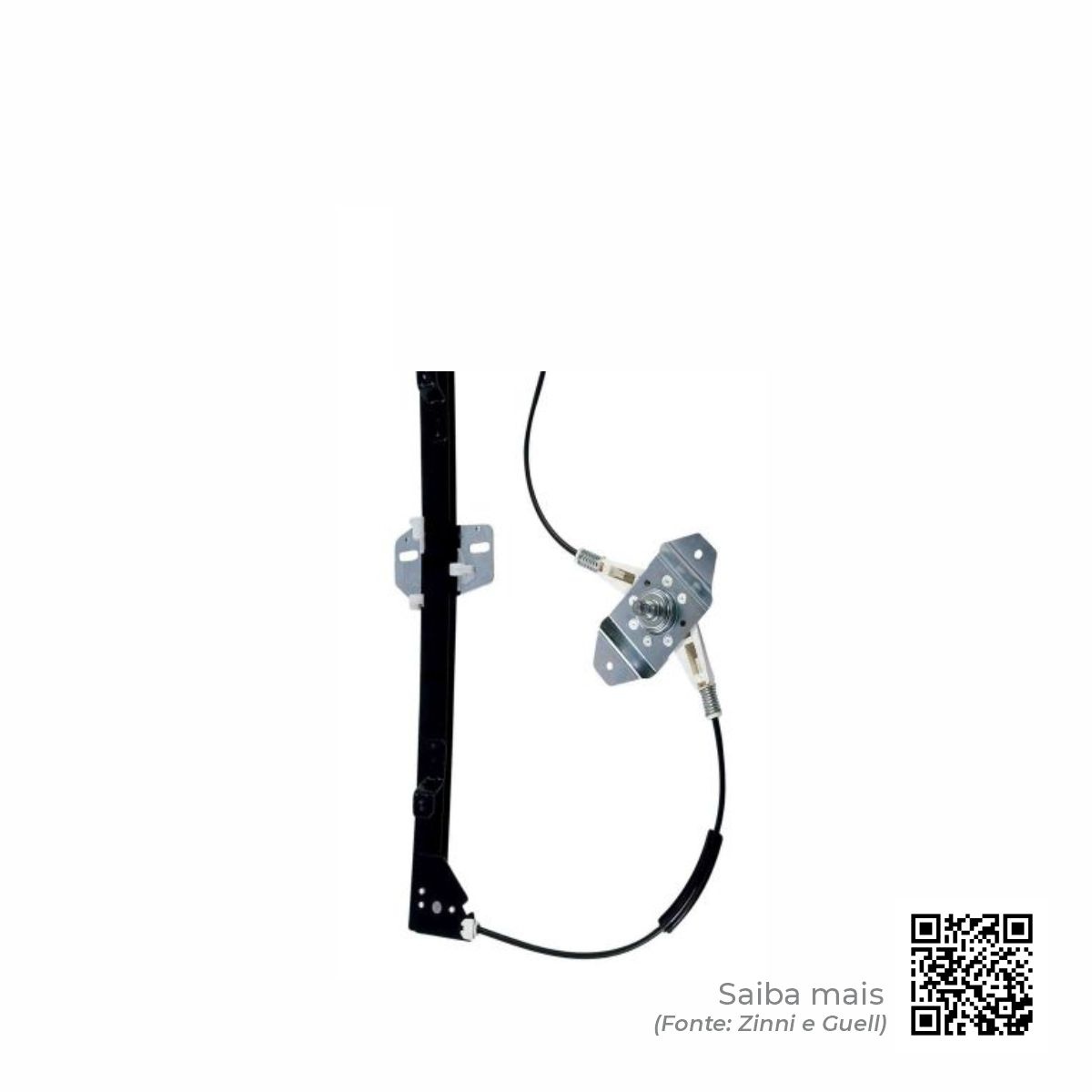 MÁQUINA DO VIDRO DIANT. ESQ. (MANUAL) GOL SPECIAL 2 PTS/GIII/GIV