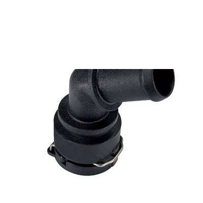 FLANGE DA MANGUEIRA DO RADIADOR (PLÁSTICO) A3 1.6/1.8 00/06 GOLF/A4 1.8/2.0 01/..