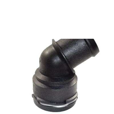 FLANGE DA MANGUEIRA DO RADIADOR (PLÁSTICO) POLO SEDAN 02/.. GOLF/A4 1.6/1.8 A3 99/06
