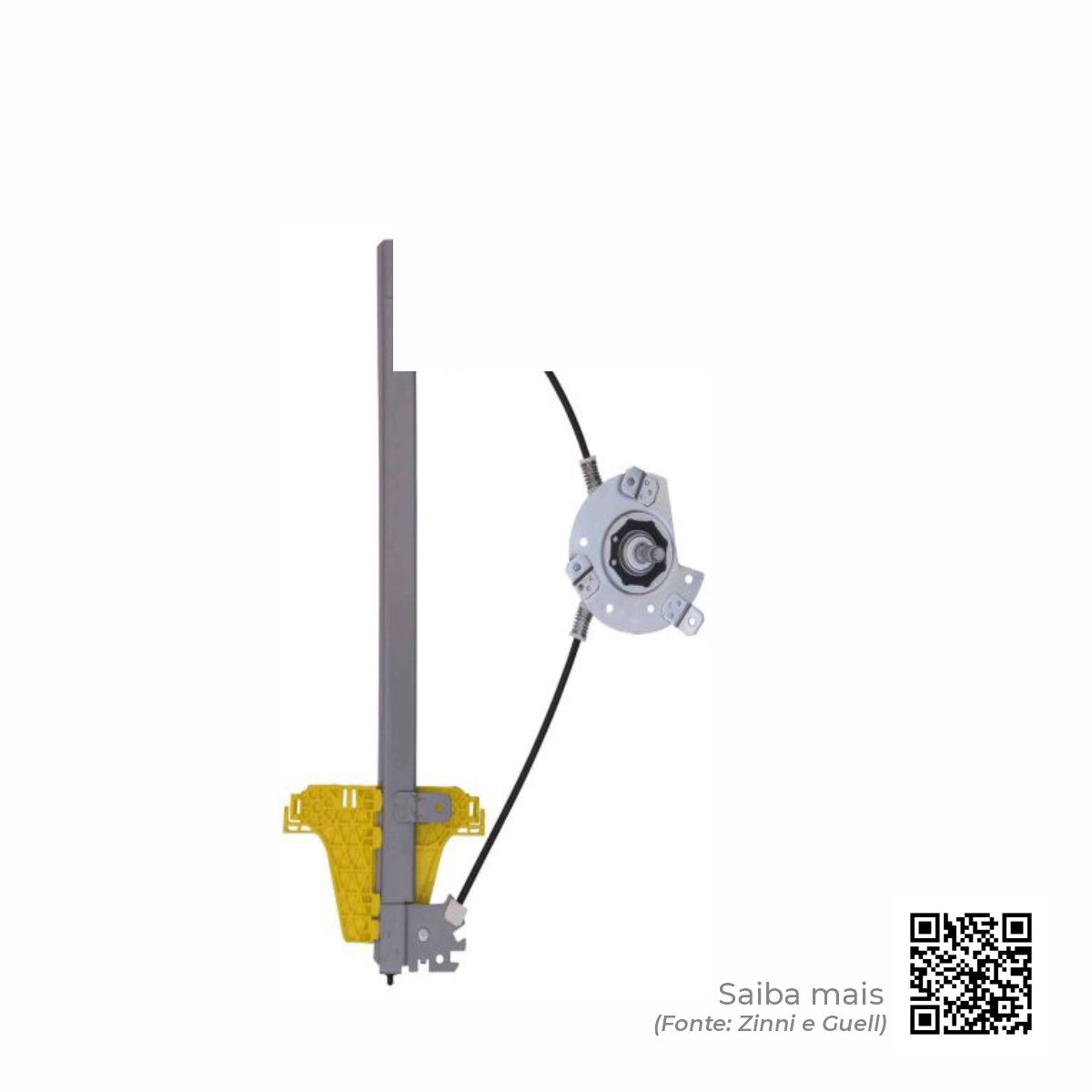 MÁQUINA DO VIDRO DIANT. ESQ. (MANUAL) GOL/VOYAGE  G5/G6/G7 4PTS