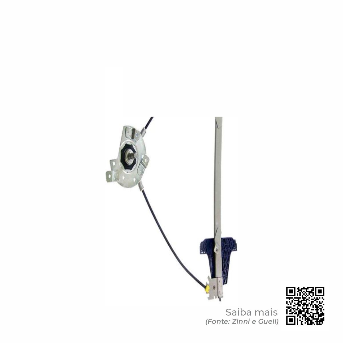 MÁQUINA DO VIDRO DIR. (MANUAL) GOL/ SAVEIRO GV/G6/G7 2PTS