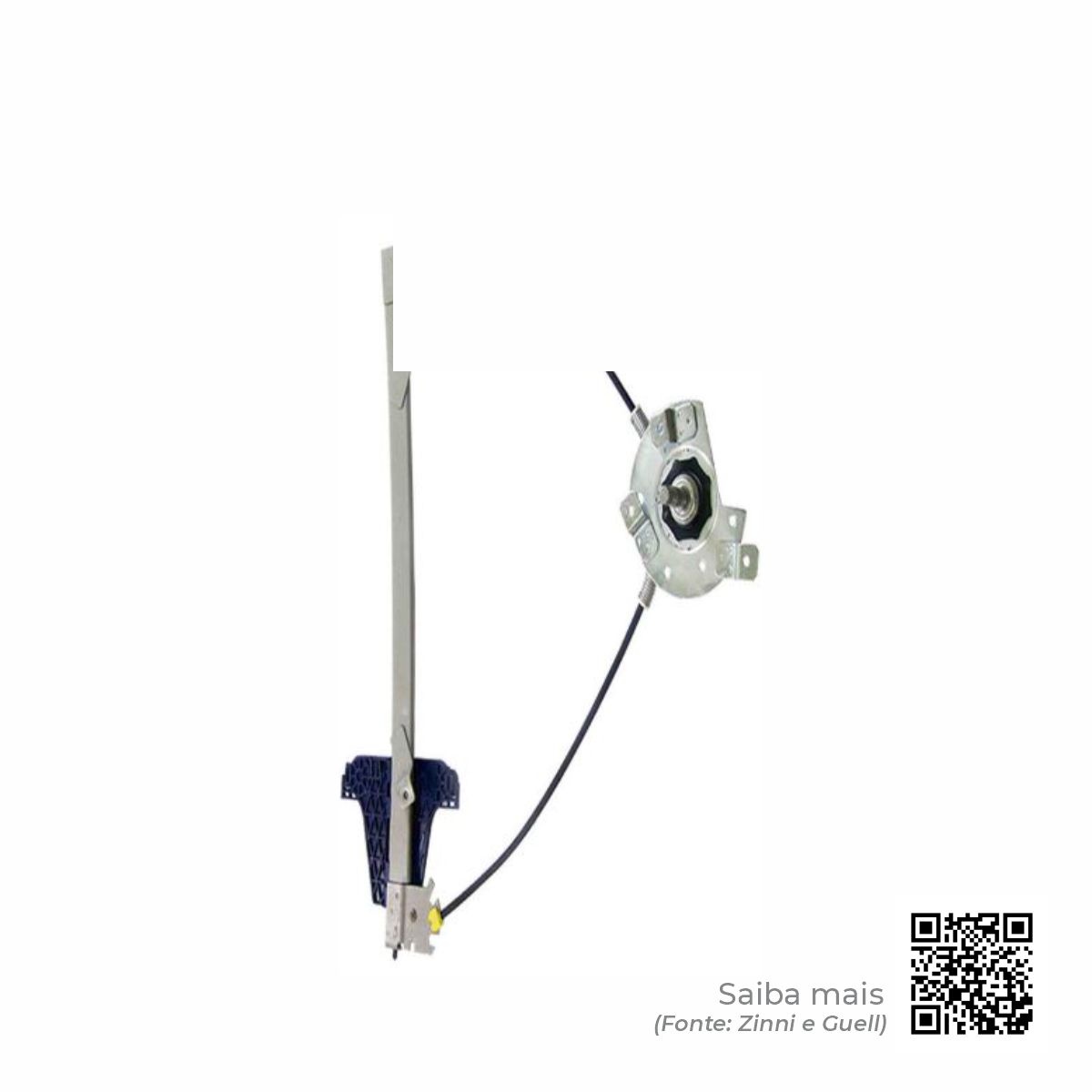 MÁQUINA DO VIDRO ESQ. (MANUAL) GOL/SAVEIRO G5/G6/G7 2PTS