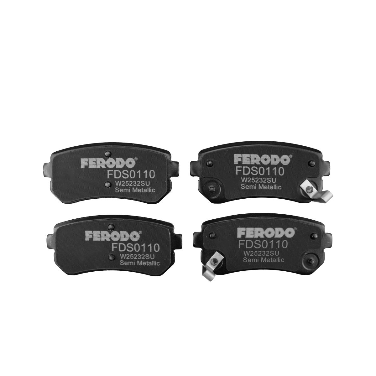 PASTILHA DE FREIO TRAS. (STANDARD)