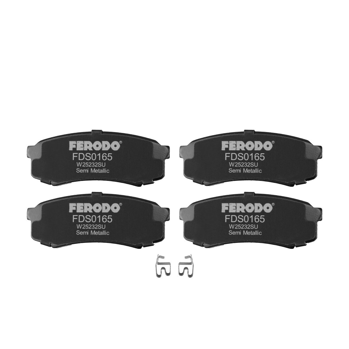 PASTILHA DE FREIO TRAS. (STANDARD) HILUX/ SW4/ PAJERO FULL